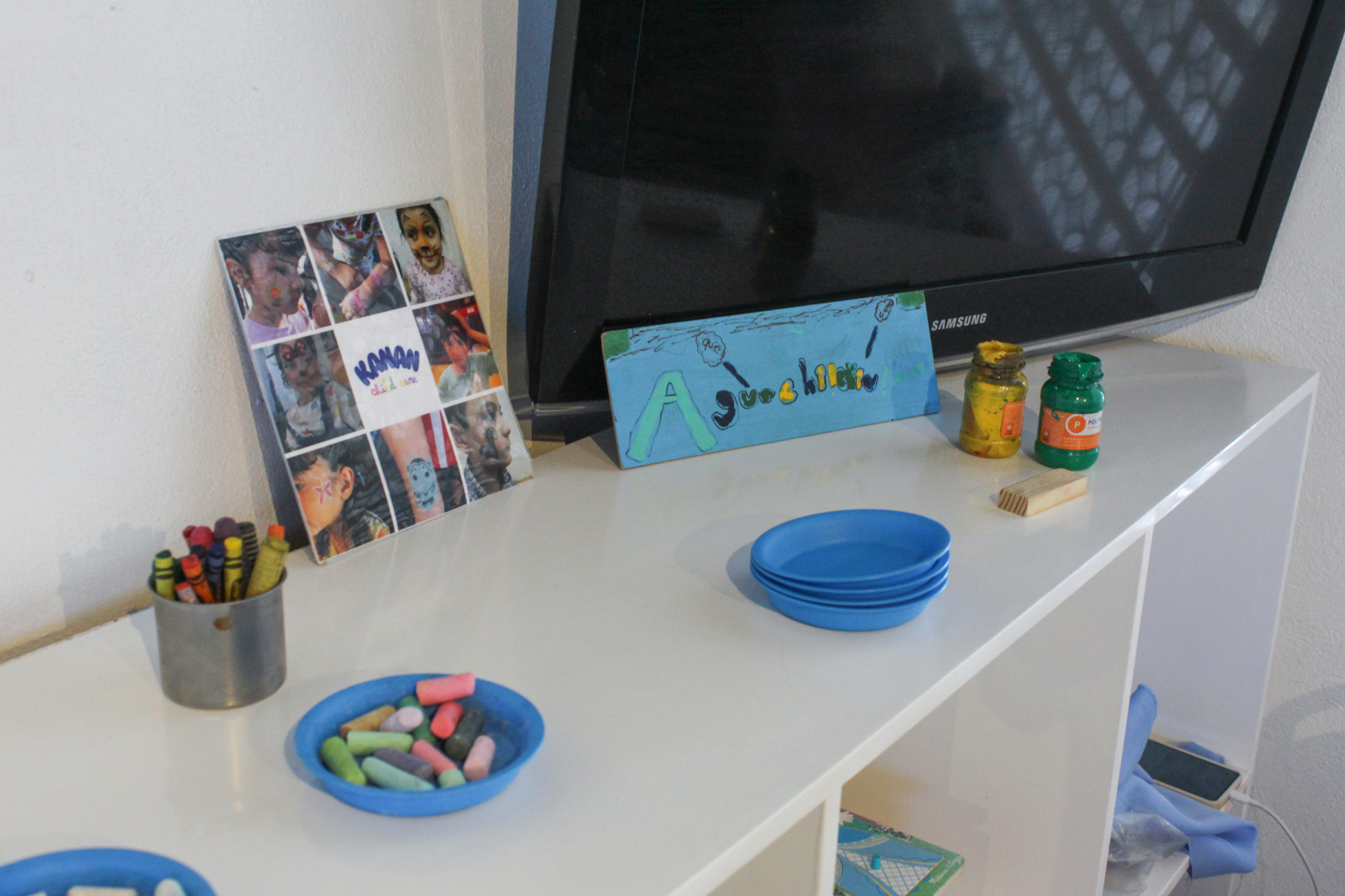 Actividades recreativas en la ludoteca móvil de Kanan Child Care